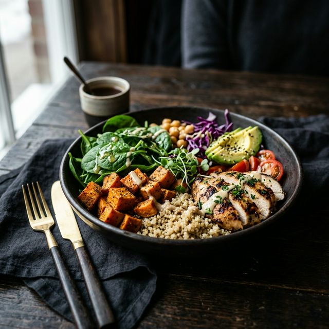 Premium healthy bowl