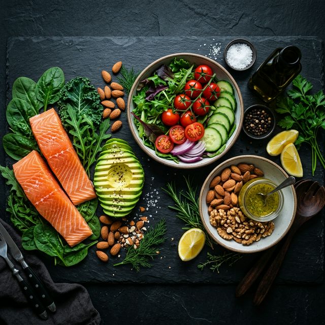 Healthy fresh food
